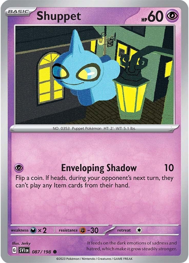 Shuppet (087/198) [Scarlet & Violet: Base Set] | All Aboard Games