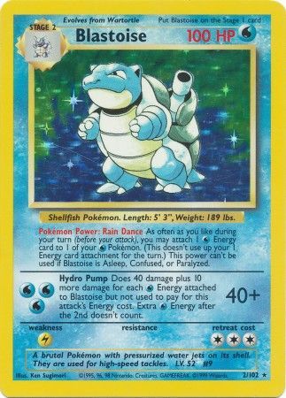 Blastoise (2/102) [Base Set Unlimited] | All Aboard Games