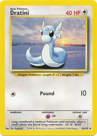 Dratini (26/102) [Base Set Unlimited] | All Aboard Games