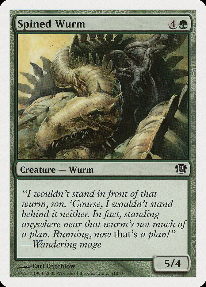 Spined Wurm [Ninth Edition] | All Aboard Games