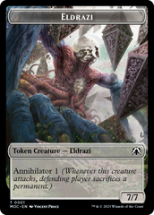 Eldrazi // Angel (4) Double-Sided Token [March of the Machine Commander Tokens] | All Aboard Games