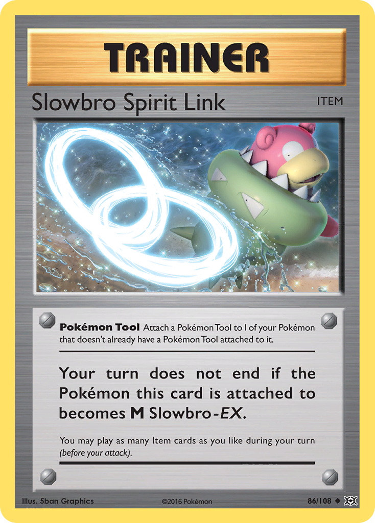 Slowbro Spirit Link (86/108) [XY: Evolutions] | All Aboard Games