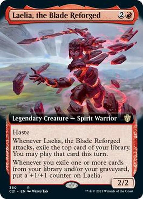 Laelia, the Blade Reforged (Extended) [Commander 2021] | All Aboard Games