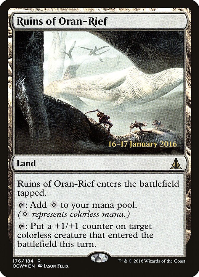 Ruins of Oran-Rief [Oath of the Gatewatch Prerelease Promos] | All Aboard Games