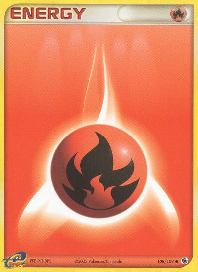 Fire Energy (108/109) [EX: Ruby & Sapphire] | All Aboard Games