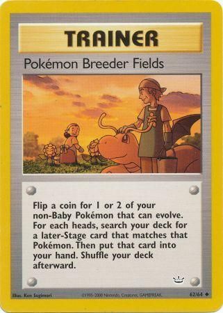 Pokemon Breeder Fields (62/64) [Neo Revelation Unlimited] | All Aboard Games