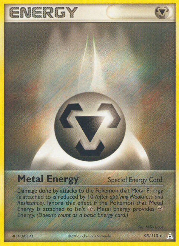 Metal Energy (95/110) [EX: Holon Phantoms] | All Aboard Games