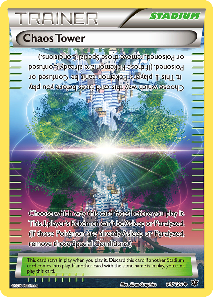 Chaos Tower (94/124) [XY: Fates Collide] | All Aboard Games