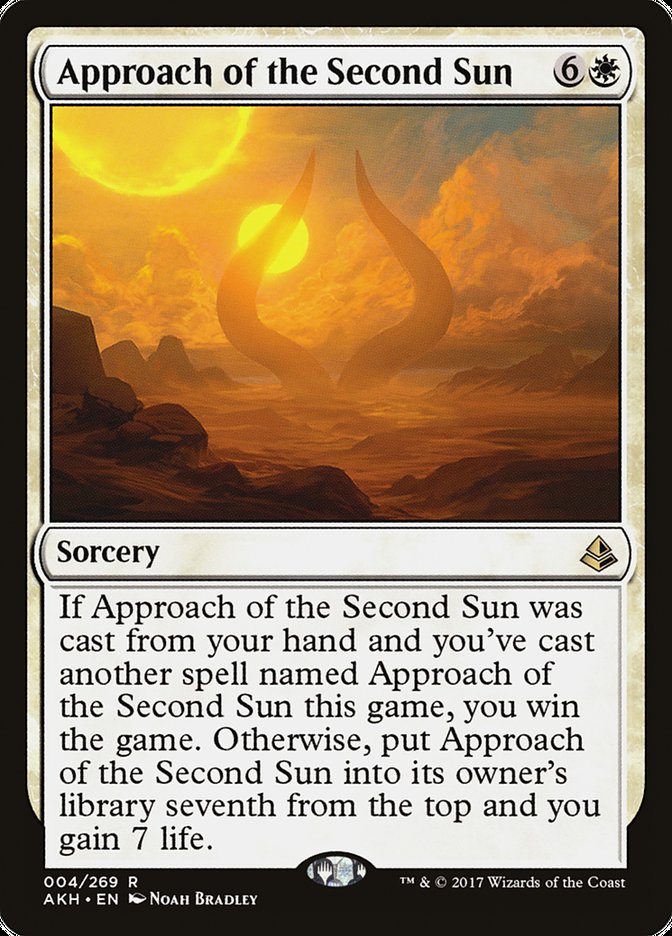 Approach of the Second Sun [Amonkhet] | All Aboard Games