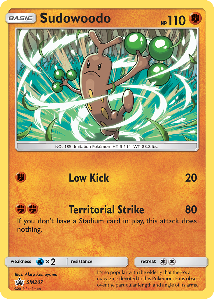 Sudowoodo (SM207) [Sun & Moon: Black Star Promos] | All Aboard Games