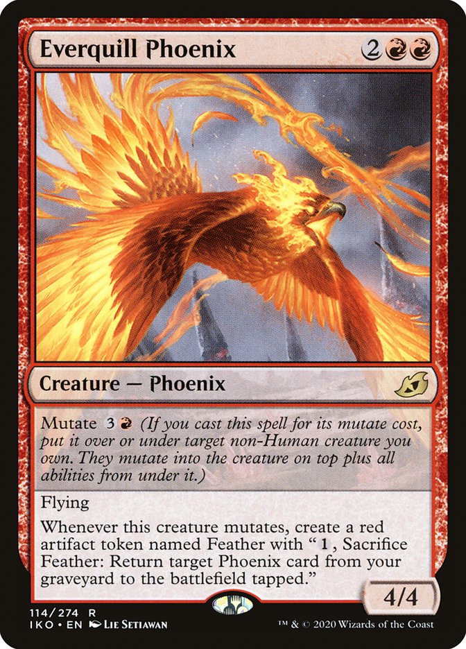 Everquill Phoenix [Ikoria: Lair of Behemoths] | All Aboard Games