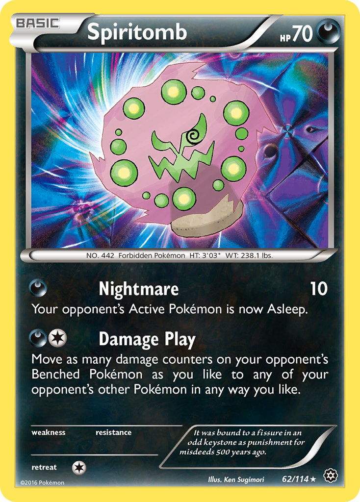 Spiritomb (62/114) [XY: Steam Siege] | All Aboard Games