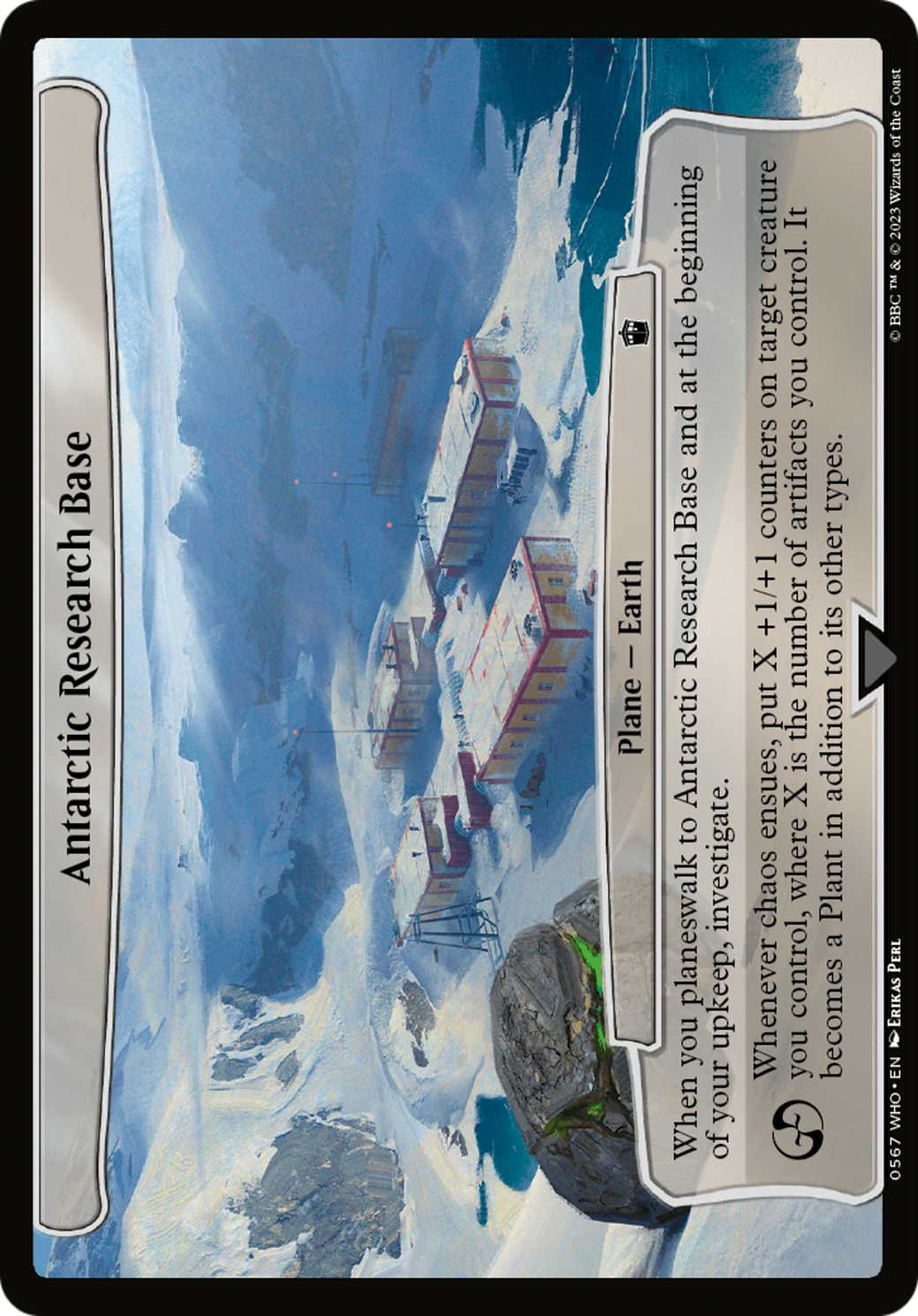 Antarctic Research Base [Planechase] | All Aboard Games
