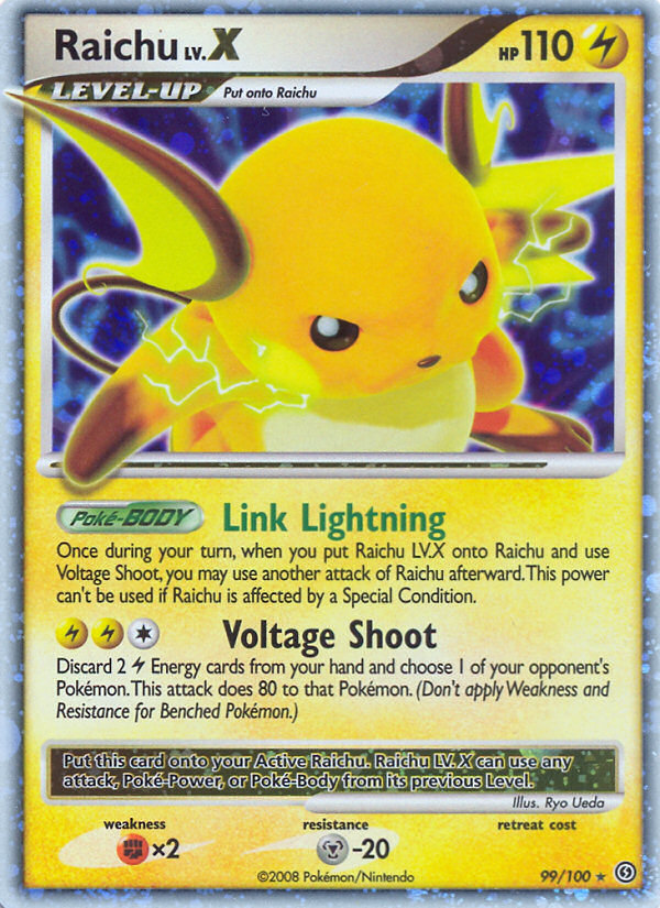 Raichu LV.X (99/100) [Diamond & Pearl: Stormfront] | All Aboard Games