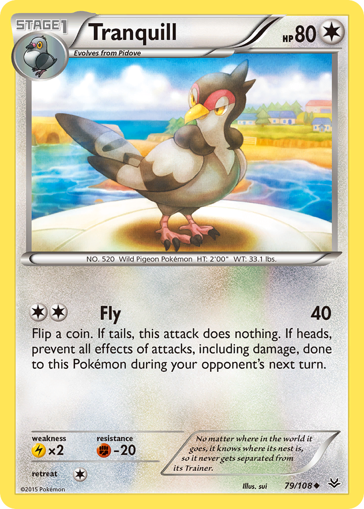 Tranquill (79/108) [XY: Roaring Skies] | All Aboard Games