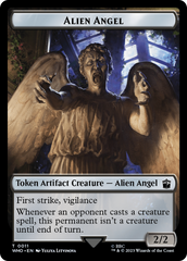 Copy // Alien Angel Double-Sided Token [Doctor Who Tokens] | All Aboard Games