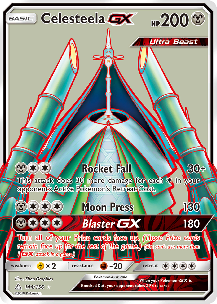 Celesteela GX (144/156) [Sun & Moon: Ultra Prism] | All Aboard Games
