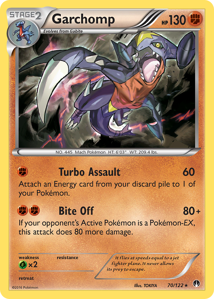 Garchomp (70/122) [XY: BREAKpoint] | All Aboard Games