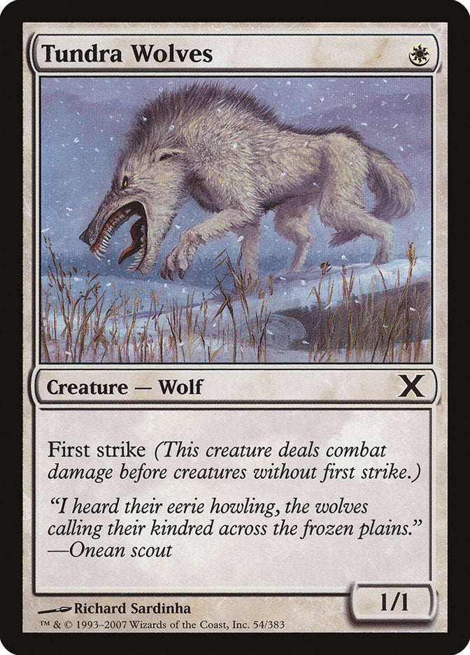 Tundra Wolves [Tenth Edition] | All Aboard Games
