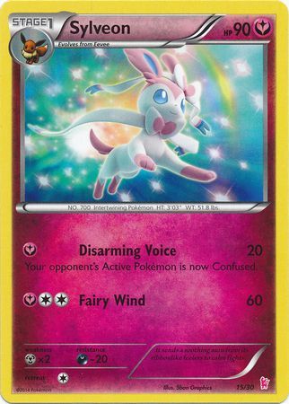 Sylveon (15/30) [XY: Trainer Kit - Sylveon] | All Aboard Games