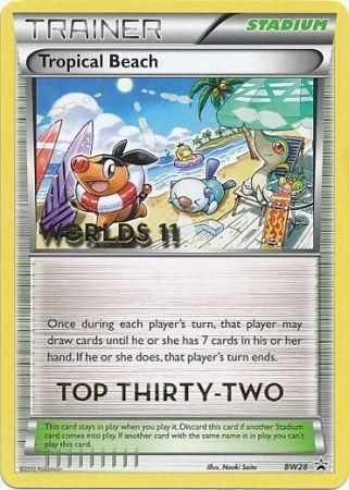 Tropical Beach (BW28) (Top 32) [Black & White: Black Star Promos] | All Aboard Games