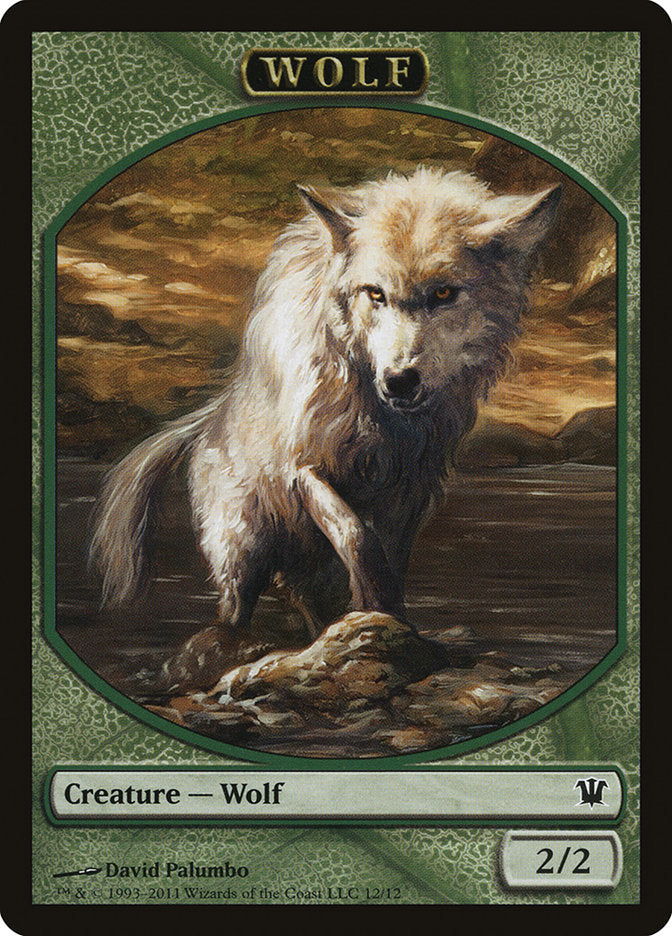 Wolf (12/12) [Innistrad Tokens] | All Aboard Games