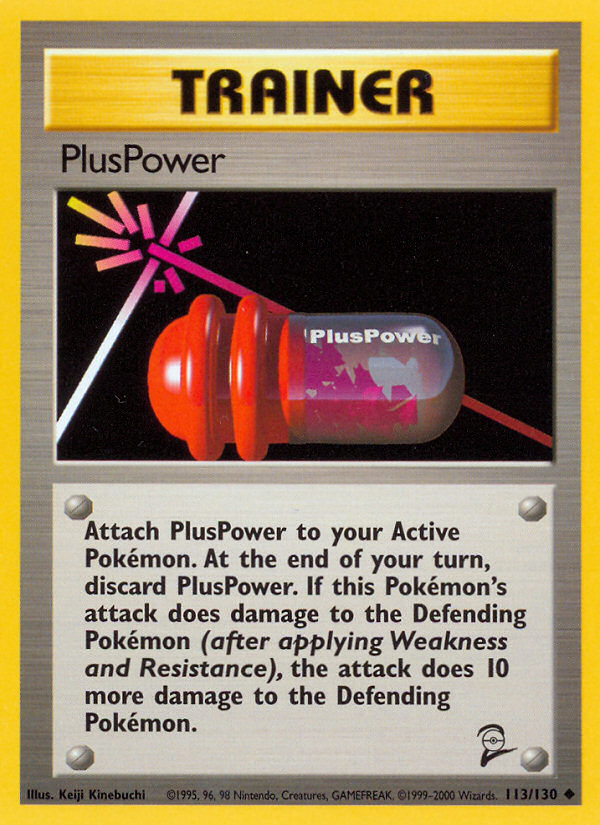 PlusPower (113/130) [Base Set 2] | All Aboard Games