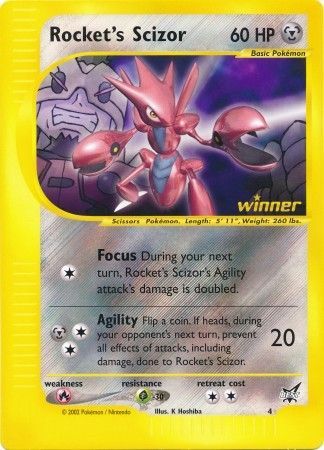 Rocket's Scizor (4) (Jumbo Card) [Best of Promos] | All Aboard Games