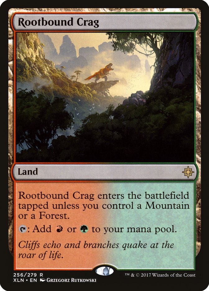 Rootbound Crag [Ixalan] | All Aboard Games