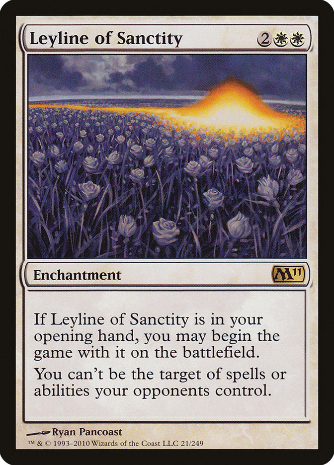 Leyline of Sanctity [Magic 2011] | All Aboard Games