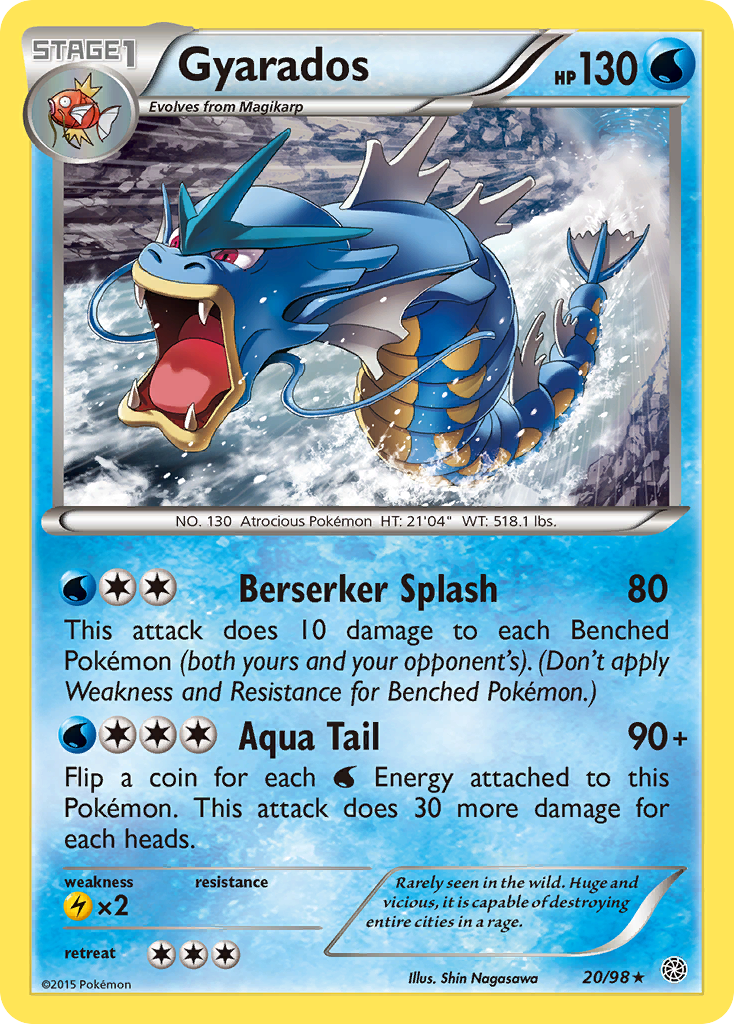 Gyarados (20/98) [XY: Ancient Origins] | All Aboard Games