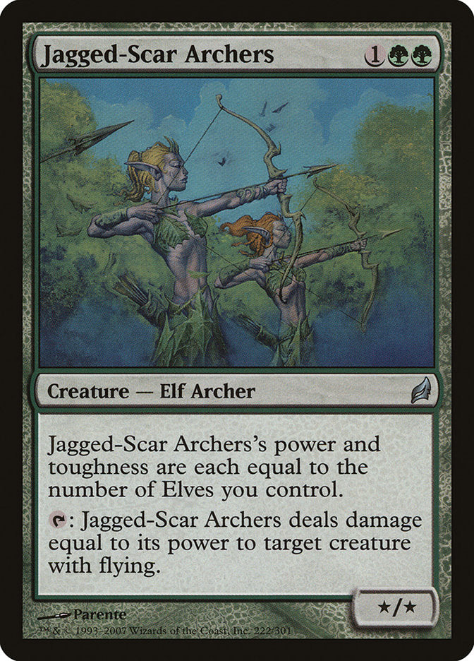 Jagged-Scar Archers [Lorwyn] | All Aboard Games