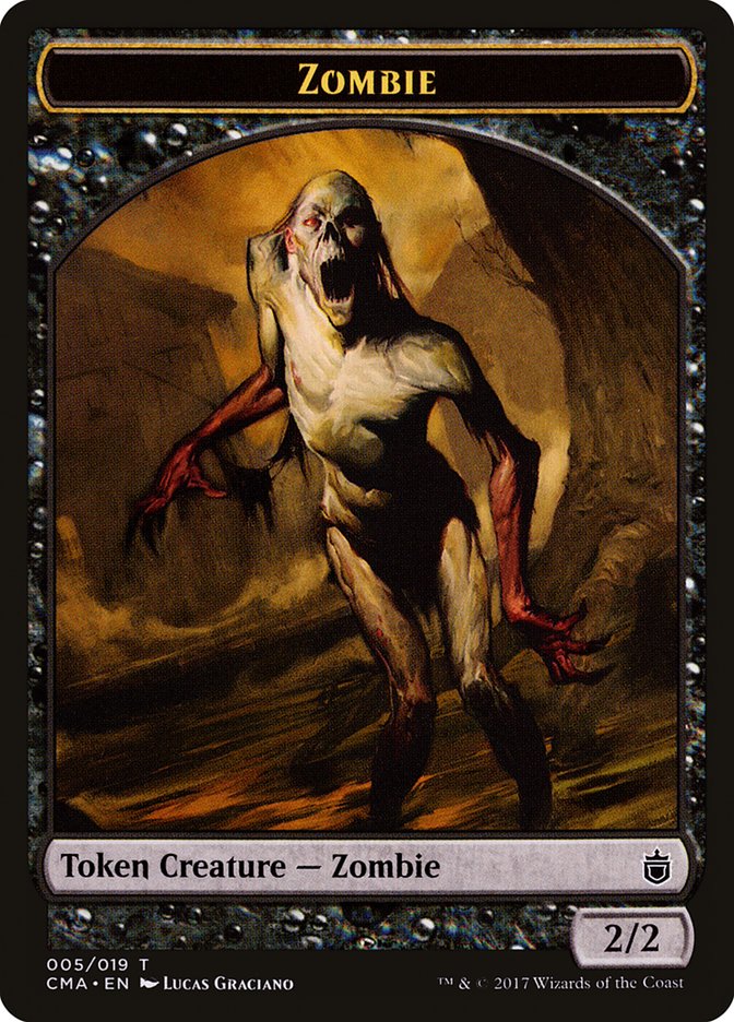 Zombie [Commander Anthology Tokens] | All Aboard Games