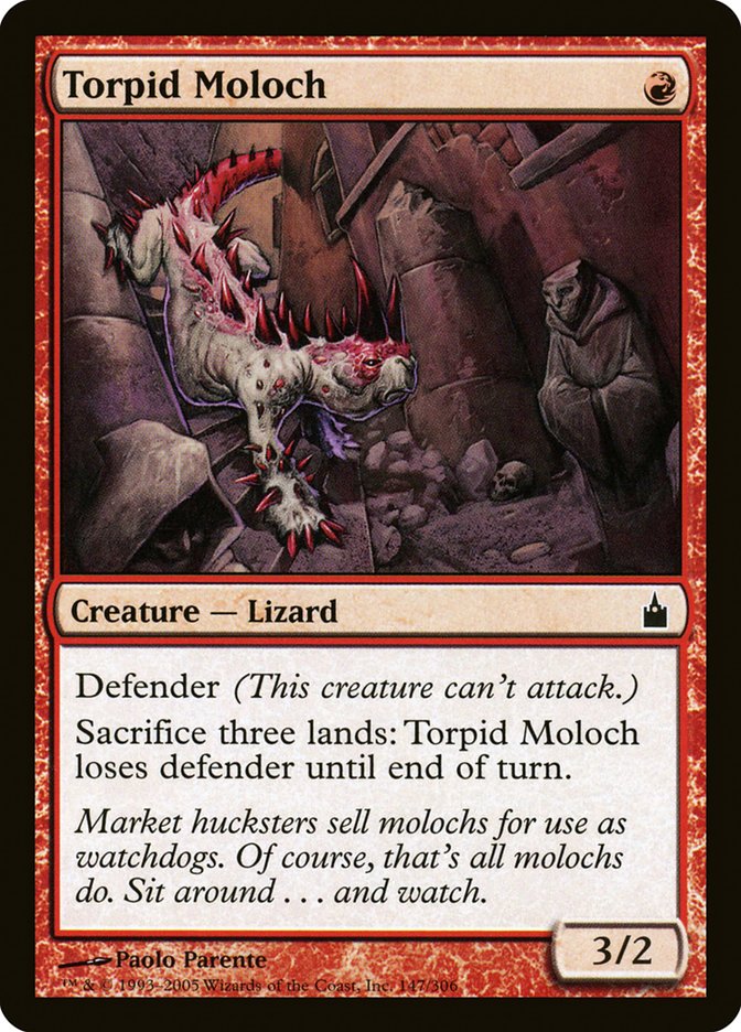 Torpid Moloch [Ravnica: City of Guilds] | All Aboard Games