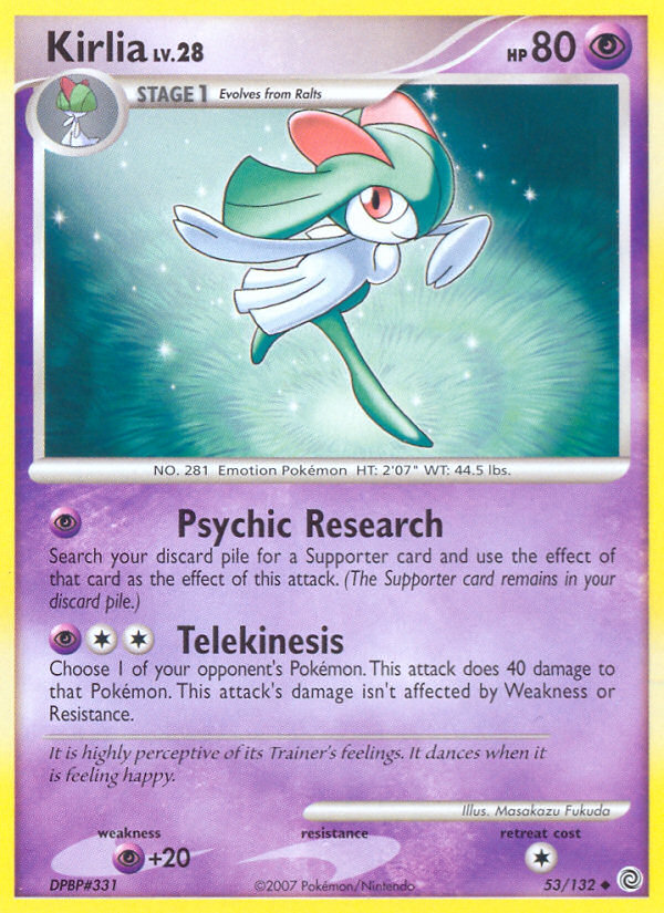 Kirlia (53/132) [Diamond & Pearl: Secret Wonders] | All Aboard Games