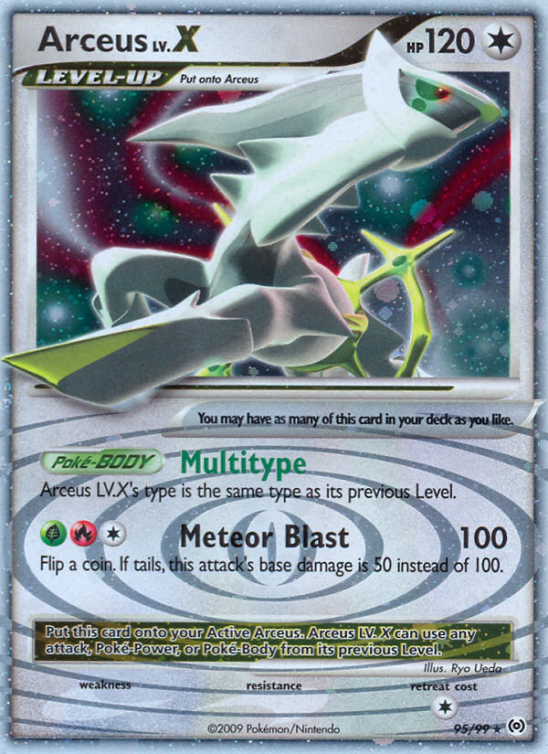 Arceus LV.X (95/99) [Platinum: Arceus] | All Aboard Games