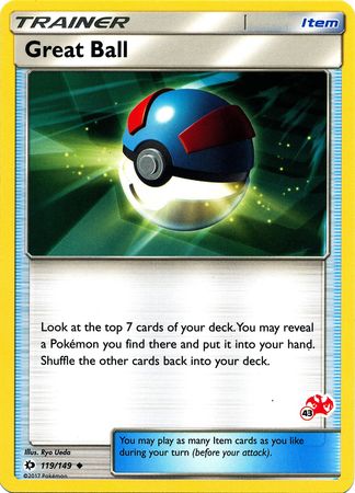 Great Ball (119/149) (Charizard Stamp #43) [Battle Academy 2020] | All Aboard Games