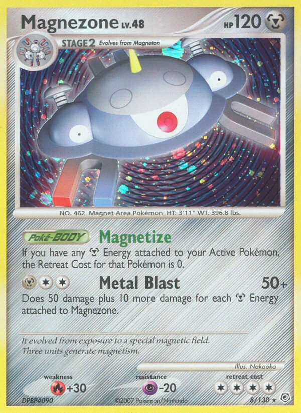 Magnezone (8/130) [Diamond & Pearl: Base Set] | All Aboard Games