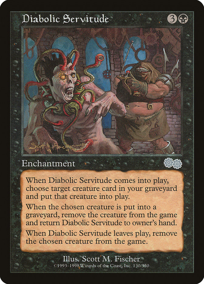 Diabolic Servitude [Urza's Saga] | All Aboard Games
