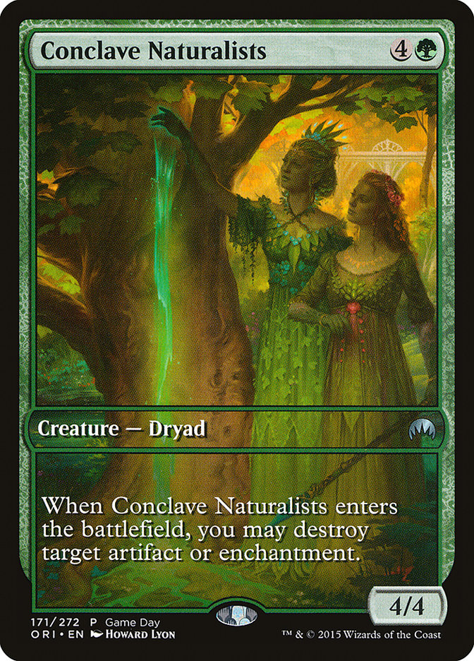Conclave Naturalists (Game Day) [Magic Origins Promos] | All Aboard Games