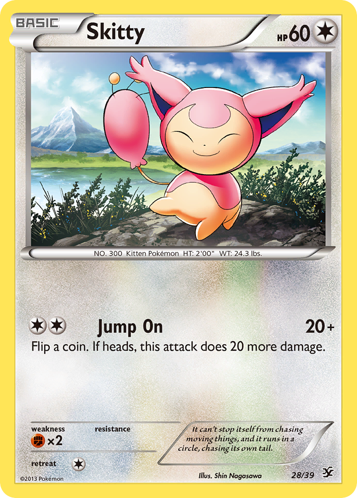 Skitty (28/39) [XY: Kalos Starter Set] | All Aboard Games