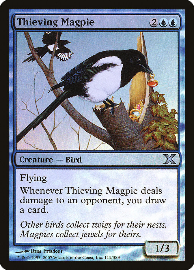 Thieving Magpie (Premium Foil) [Tenth Edition] | All Aboard Games