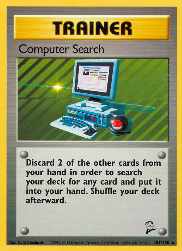 Computer Search (101/130) [Base Set 2] | All Aboard Games