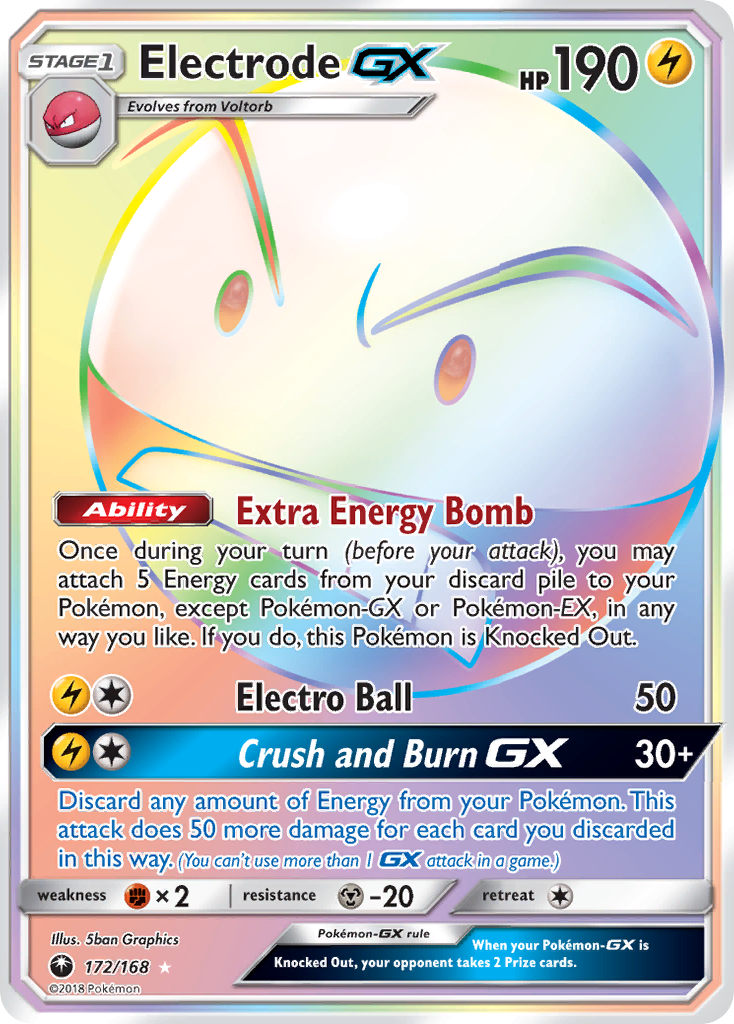 Electrode GX (172/168) [Sun & Moon: Celestial Storm] | All Aboard Games