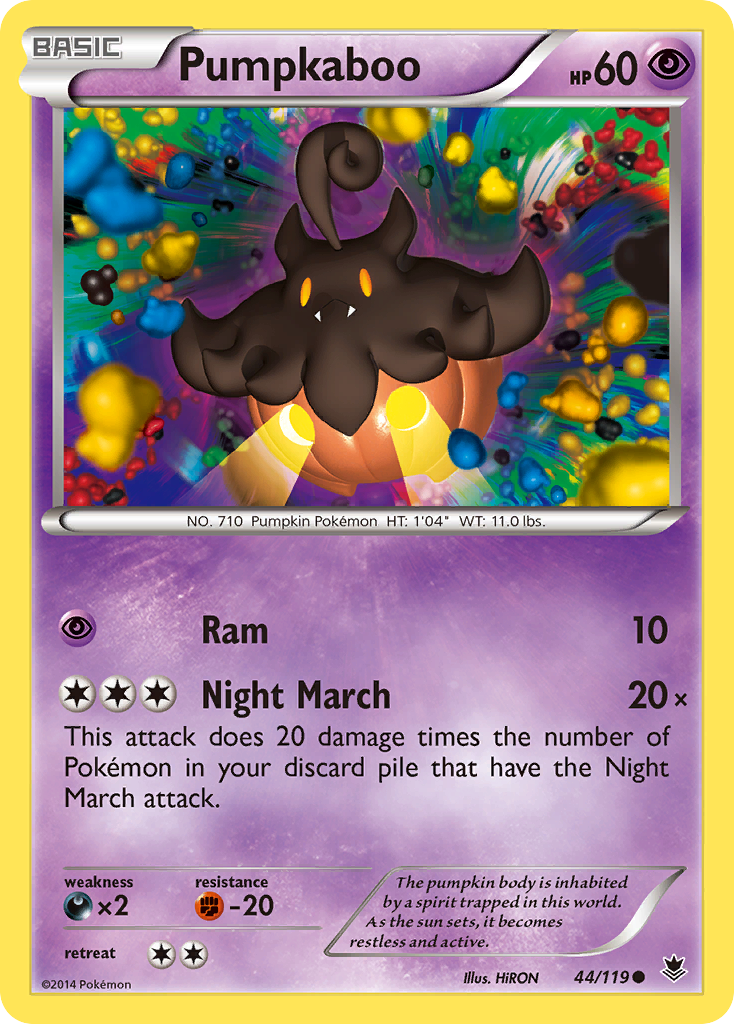 Pumpkaboo (44/119) [XY: Phantom Forces] | All Aboard Games