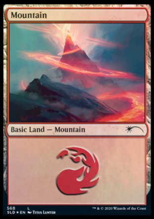 Mountain (Spellcasting) (568) [Secret Lair Drop Promos] | All Aboard Games