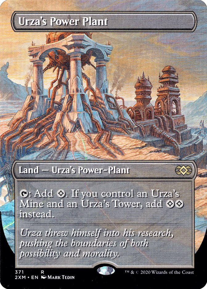 Urza's Power Plant (Toppers) [Double Masters Extended Art] | All Aboard Games
