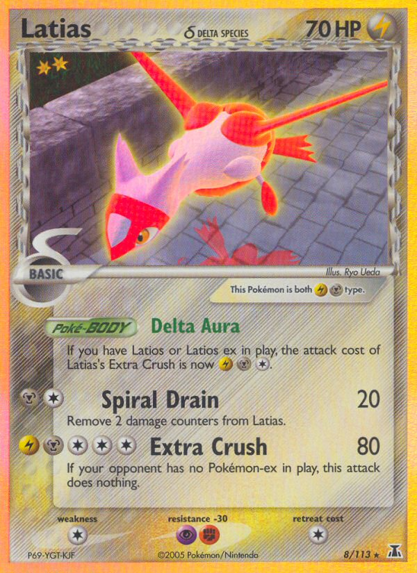 Latias (8/113) (Delta Species) [EX: Delta Species] | All Aboard Games