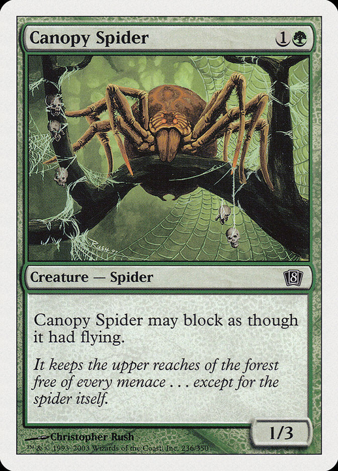 Canopy Spider [Eighth Edition] | All Aboard Games