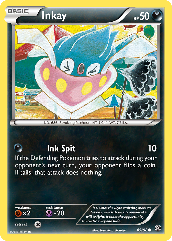 Inkay (45/98) [XY: Ancient Origins] | All Aboard Games